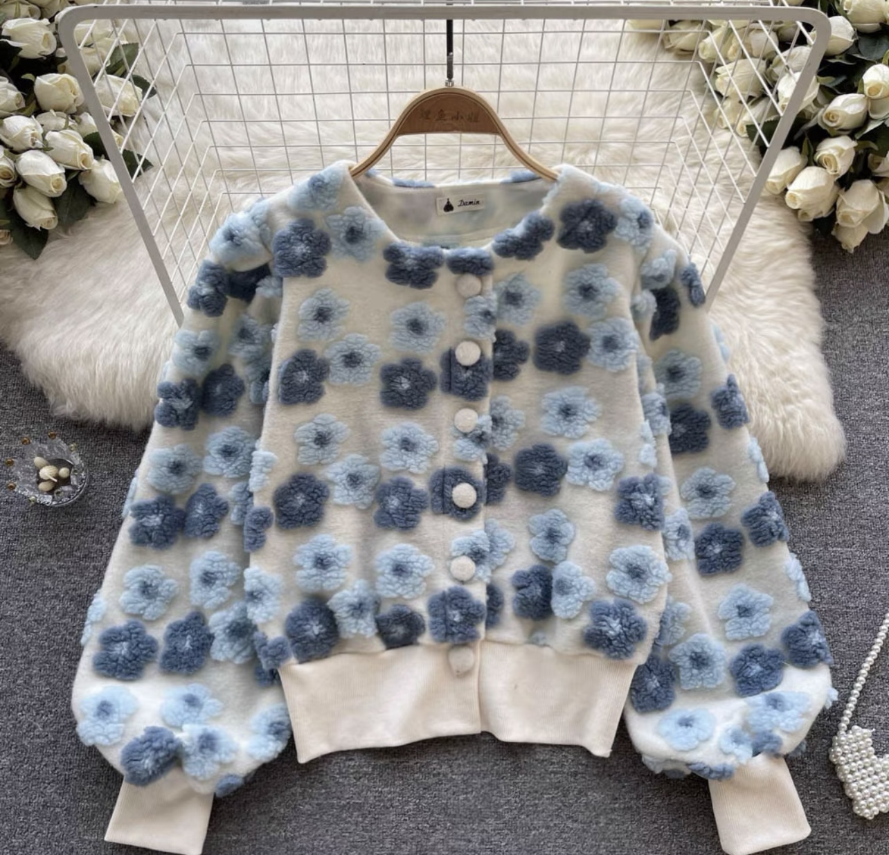 Night in Denver embroidery sweater SZZ811 images